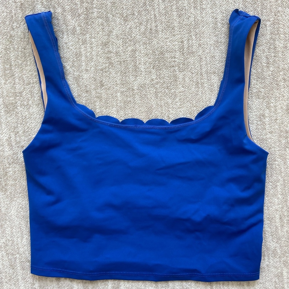 Kortni Jeane Scallop Top